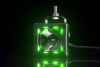 Светодиодные фары дальнего света AURORA 76x76 мм 30W с RGB подсветкой (комплект 2 шт) ALO-D3T-2-P23Q