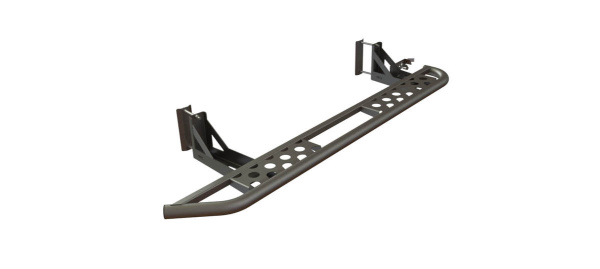 Пороги силовые Mitsubishi Pajero Sport 2008-2015 раздельные ступени STC-MPS/08-S-C2