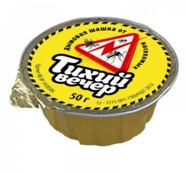 Шашка дымовая от комаров "СЛЕДОПЫТ - ТИХИЙ ВЕЧЕР Мини"  PF-IR-S02