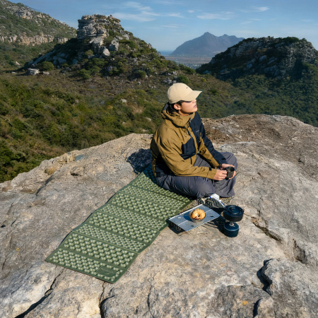 Коврик туристический Naturehike 200х60х2,3 см. IXPE, зеленый CNK2650WS010-LAGR