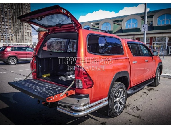 Кунг Sammitr V2 (раздвижные боковые стекла) на Toyota Hilux Revo (2015-2019) -219723
