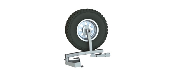 Калитка в штатный бампер Toyota Land Cruiser 105