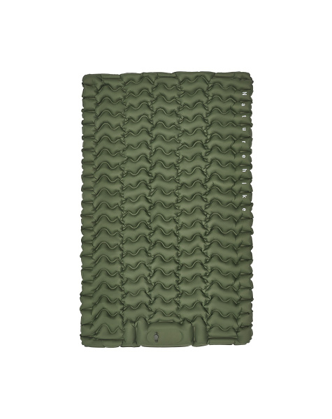 Коврик надувной Naturehike FC01 200х125х6,5 см, двойной, с насосом, зеленый CNK2550WS019-65DFPAGR