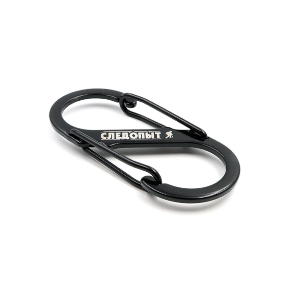 Карабин "СЛЕДОПЫТ" 9 см, двойной, сталь  PF-SH-16