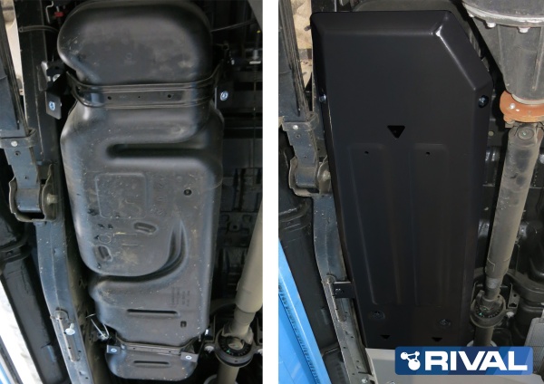 Защита топливного бака RIVAL  Ford Ranger 111.1845.1