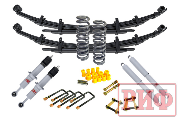 Лифт-комплект РИФ газовый Toyota Hilux 2015+ лифт 30 мм мягкий RIF-REV-A-G