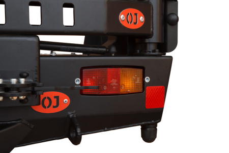 Бампер задний силовой OJeep Chevy Niva   03.116.01