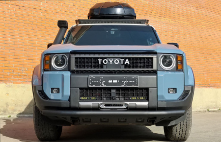 Бампер РИФ силовой передний Toyota Land Cruiser Prado 250 c защитой радиатора (устанавливается только с площадкой RIF250-30000) RIF250-11076