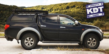 Кунг экспедиционный "Люкс" трехдверный KDT Mitsubishi L200 2005-2014  13281