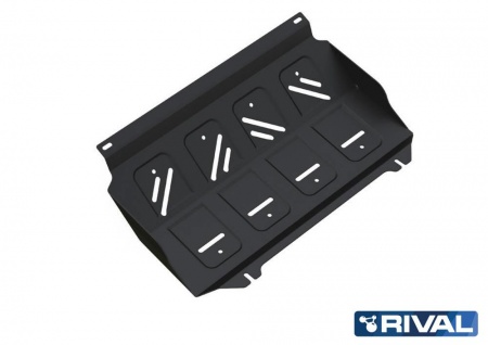 Защита радиатора RIVAL Mitsubishi L200 2006-2015/ Mitsubishi Pajero Sport  2008-2016   222.4032.1
