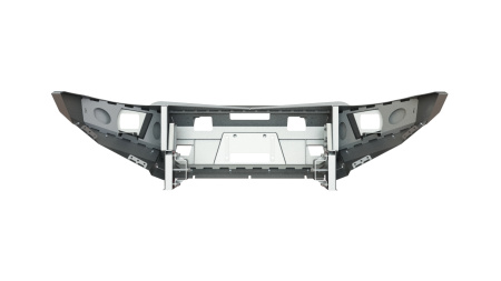 Бампер передний Mitsubishi Pajero Sport 2008-2015/L200 2013-2015 REVO под балку и ПТФ STC-MPS2-BFR-C1-L1L4