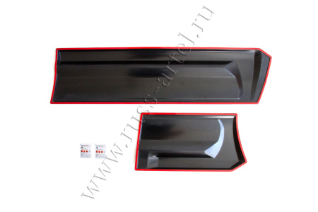 Молдинги на двери широкие Русская артель Nissan Navara 2005-2010  MN-076800