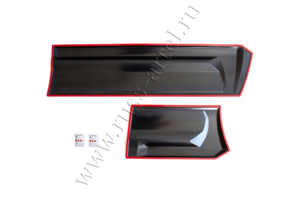 Молдинги на двери широкие Русская артель Nissan Navara 2005-2010  MN-076800