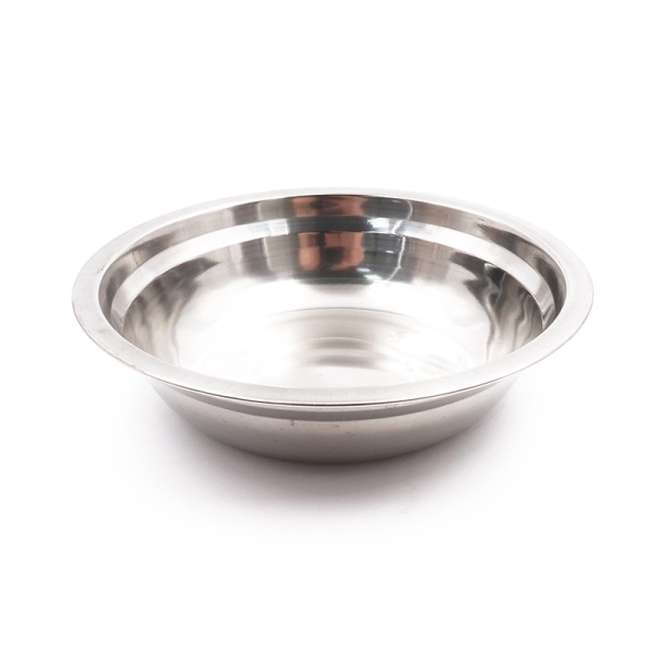 Миска "СЛЕДОПЫТ" нержавеющая сталь, d - 13 см, h - 3,8 см, 300 мл.  PF-CWS-P42