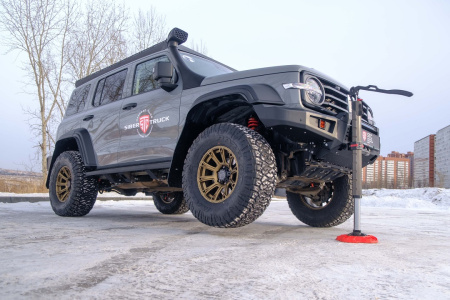 Бампер передний Tank 300 балка и ПТФ СТГ КОМПЛЕКТ STC-T300/21-BF-C1-L1L4+L2L4