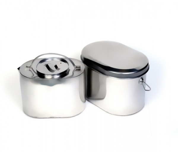 Набор охотника номер 5 (котелок 4,5 л. и чайник 3,3 л.) в чехле  НН-012