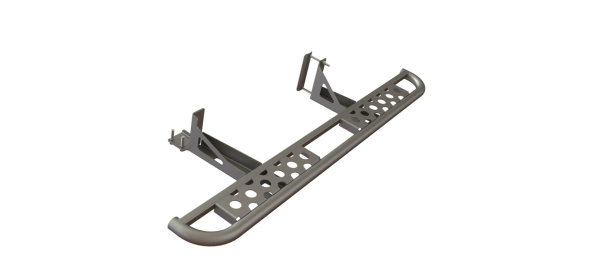 Пороги силовые Nissan Patrol Y61 1997-2004 раздельные ступени STC-NSA/97-S-C2