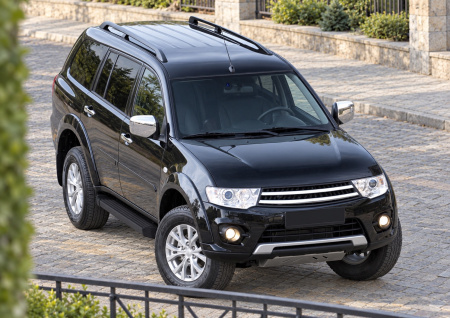 Фото изделия: Порог Black Rival Mitsubishi/ Nissan Terrano/Renault Duster/ Ssang Yong/Suzuki F173ALB — изображение 4