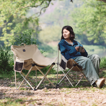 Кресло туристическое Naturehike Stellaluna T01 складное, 48х48х74 см, до 110 кг, зеленое CNH23JU13002-GRL