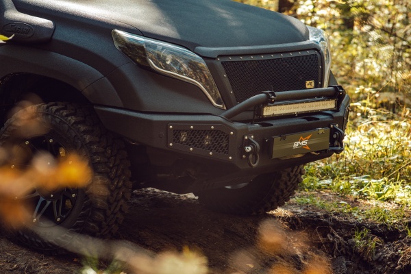 Бампер силовой передний BMS PRO-Line для Тойота Прадо 150 2009-2017 BMS060047