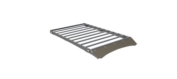 Багажник экспедиционный STC Toyota Land Cruiser 100/105/Lexus LX470 с рабочим светом  STC-TLC100/105-TR-L3