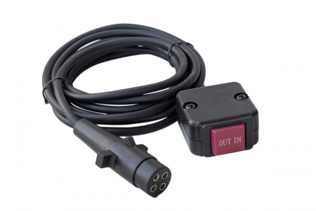 Лебёдка электрическая 12V Runva 4500Albs, синтетический трос   EWT4500ASR