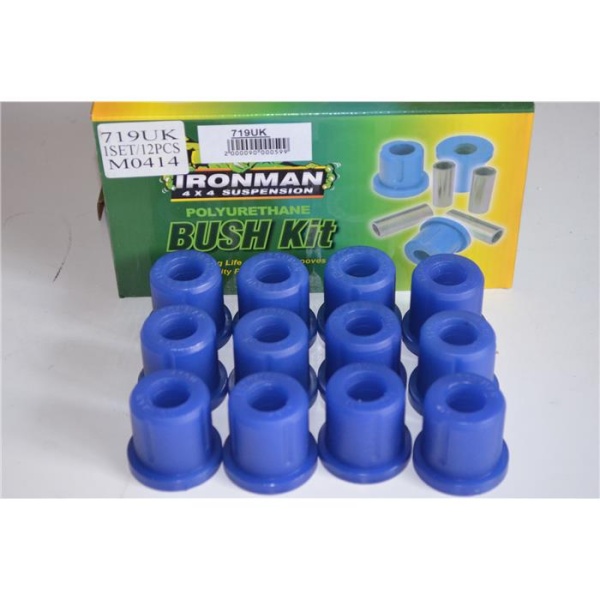 Втулки рессорные полиуретановые Ironman Nissan Patrol/Toyota Landcruiser   719UK