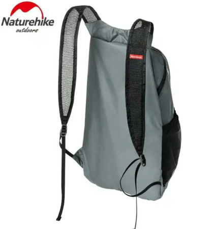 Рюкзак туристический Naturehike Yunyan 18 л, с силиконовой пропиткой, серый NH17A012-B-G