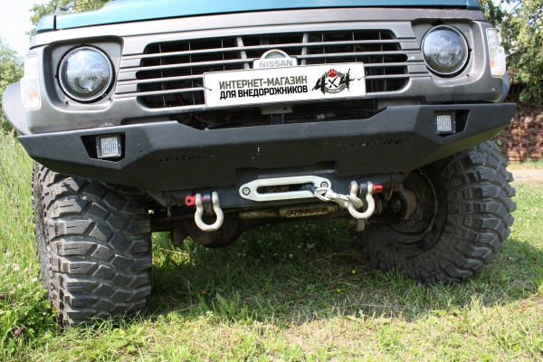 Бампер передний 4X4TUN.RU Nissan Patrol Y60 (Под боди-лифт 50-60мм)  4X4NPY60-BP1