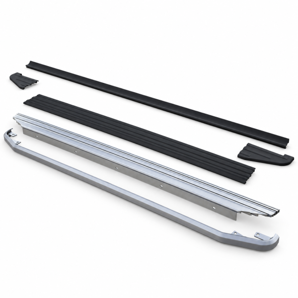 Фото для каталога: Порог Premium Rival Ford Ranger/Mitsubishi L200/Nissan Navara/Nissan Pathfinder/Ssang Yong Actyon Sport/Toyota Hilux/Volkswagen Amarok A193ALP