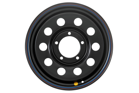 Диск усиленный УАЗ стальной черный 5x139,7 7xR16 d110 ET+30 1670-53910BL+30X