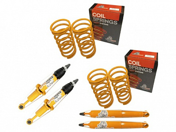 Лифт комплект SteelStaff для Toyota Land Cruiser Prado 120 (лифт 45 мм) NitroGas SS-TLC120-KIT