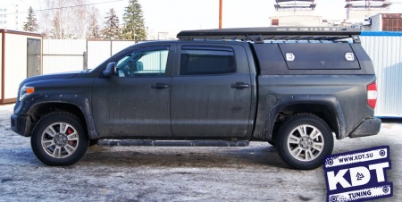 Кунг экспедиционный трехдверный KDT Toyota TUNDRA Crew Max 2014-  2228N