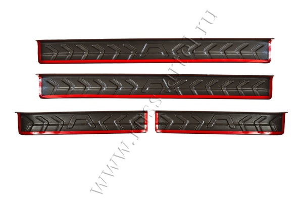 Накладки на внутренние пороги дверей Русская артель Nissan X-trail NN-152302