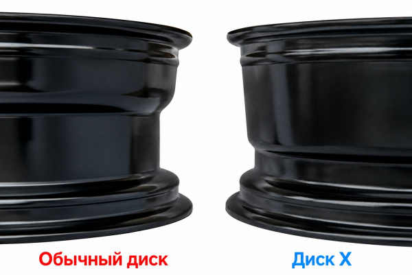 Детали колёсного диска: Диск усиленный стальной черный 6x139,7 8xR16 d110 ET+30 1680-63910BL+30X