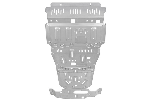 Защита Falcon радиатора, картера, РК, КПП для Toyota Land Cruiser Prado 150 TX, дизель без КДСС, алюминий, 8 мм 8119381584HA