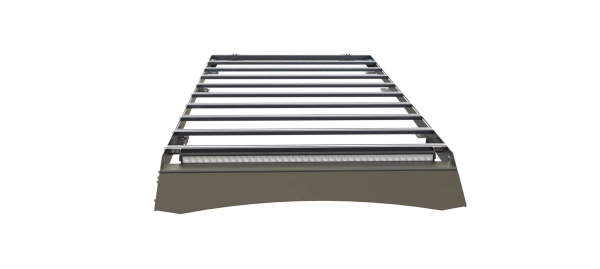 Багажник экспедиционный STC Toyota Land Cruiser Prado 150/Lexus GX460 шторка, дальний, задний свет  STC-TLCP150-TR1-L1L2