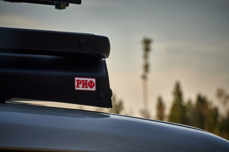 Багажник экспедиционный (платформа) алюминиевый РИФ 1150x2080 мм для Mitsubishi Pajero IV (с крепежом) RIFPJR-roof4