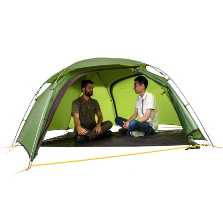 Палатка Naturehike Cloud Peak 20D Si 2-местная, алюминиевый каркас, зеленый NH17K240-Y-DGR