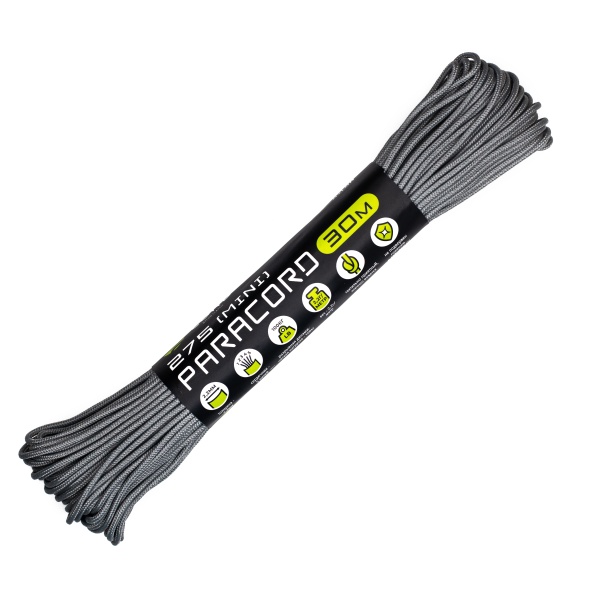 Паракорд 275 (мини) CORD nylon 30м (steel gray)  275.N30.ST.G