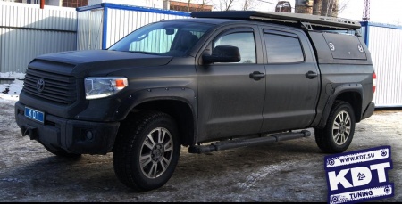 Кунг экспедиционный трехдверный KDT Toyota TUNDRA Crew Max 2014-  2228N