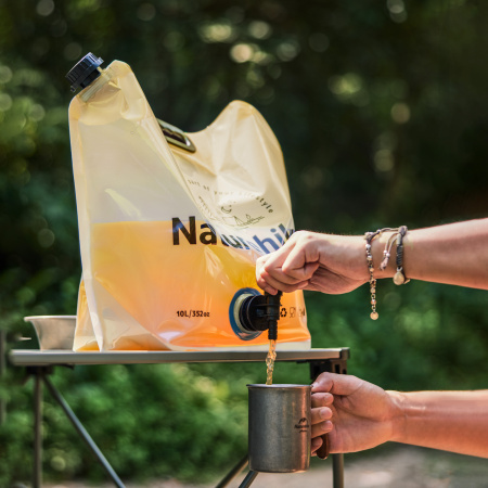 Канистра Naturehike Ling Wo для воды, 10 л., мягкая, желтая CNK2450CF027-10Y
