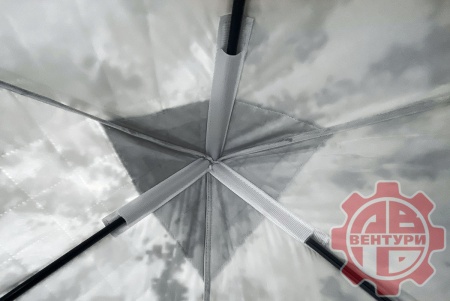 Палатка зимняя Улов КУБ утепленная., пиксель-зима 200*200*210см.  2001