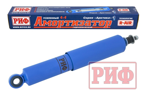 Амортизатор РИФ "Арктика" задний Toyota Land Cruiser Prado 90/95, 4runner 1996-2002 г, лифт 45 мм  PLT218