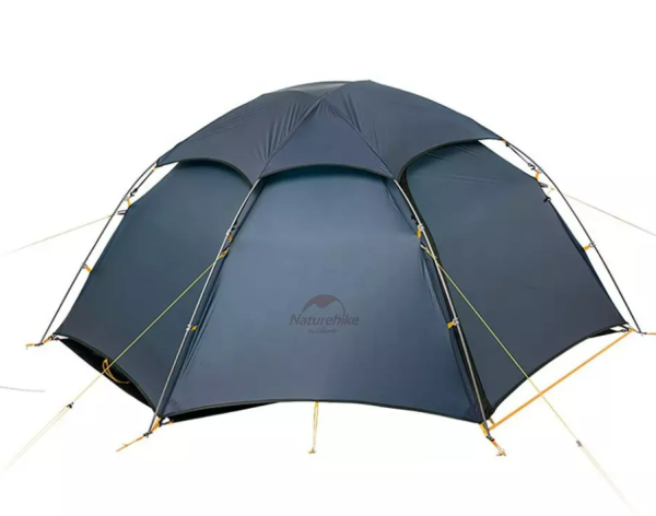 Палатка Naturehike Cloud Peak 15D Si 2-местная, алюминиевый каркас, темно-синяя NH19K240-Y-DBL