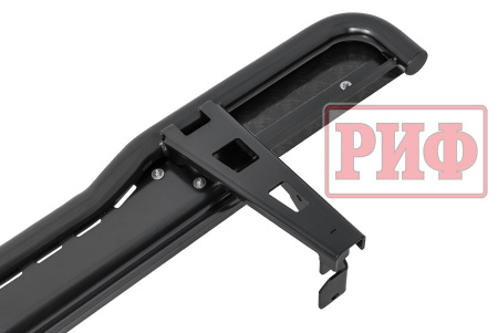 Пороги РИФ силовые Toyota Land Cruiser Prado 120 черные RIF120-40000-BL