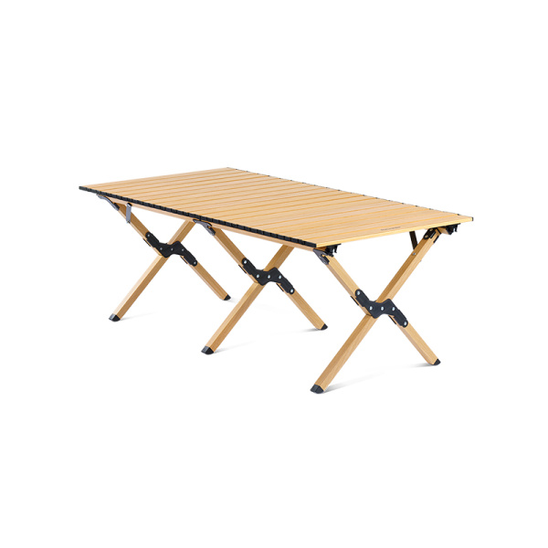 Стол туристический Naturehike Star Jane L01 складной, 150х70х55 см, с Х-образными ножками, бежевый CNK2300JU010-SWD