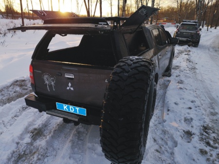 Кунг экспедиционный трехдверный III поколения KDT Mitsubishi L200 2015-  13283