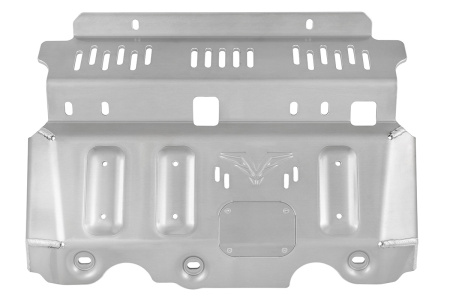 Защита Falcon радиатора, картера, РК, КПП для Toyota Land Cruiser Prado 150 TX, дизель без КДСС, алюминий, 8 мм 8119381584HA