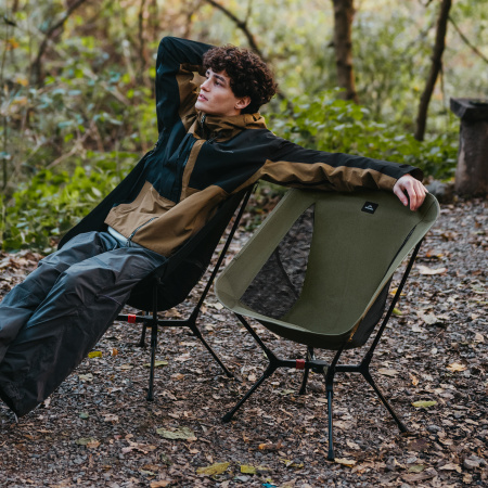 Кресло туристическое Naturehike Yamami YL01 складное, 55х54х73,5 см, до 180 кг, серое CNK2550JJ013-PGM